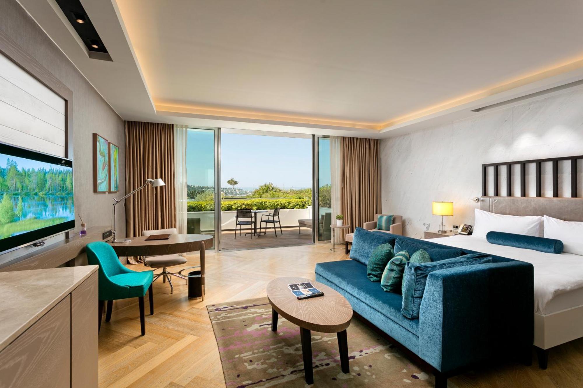 Deluxe Tweepersoonskamer met Zijdelings Uitzicht op Zee