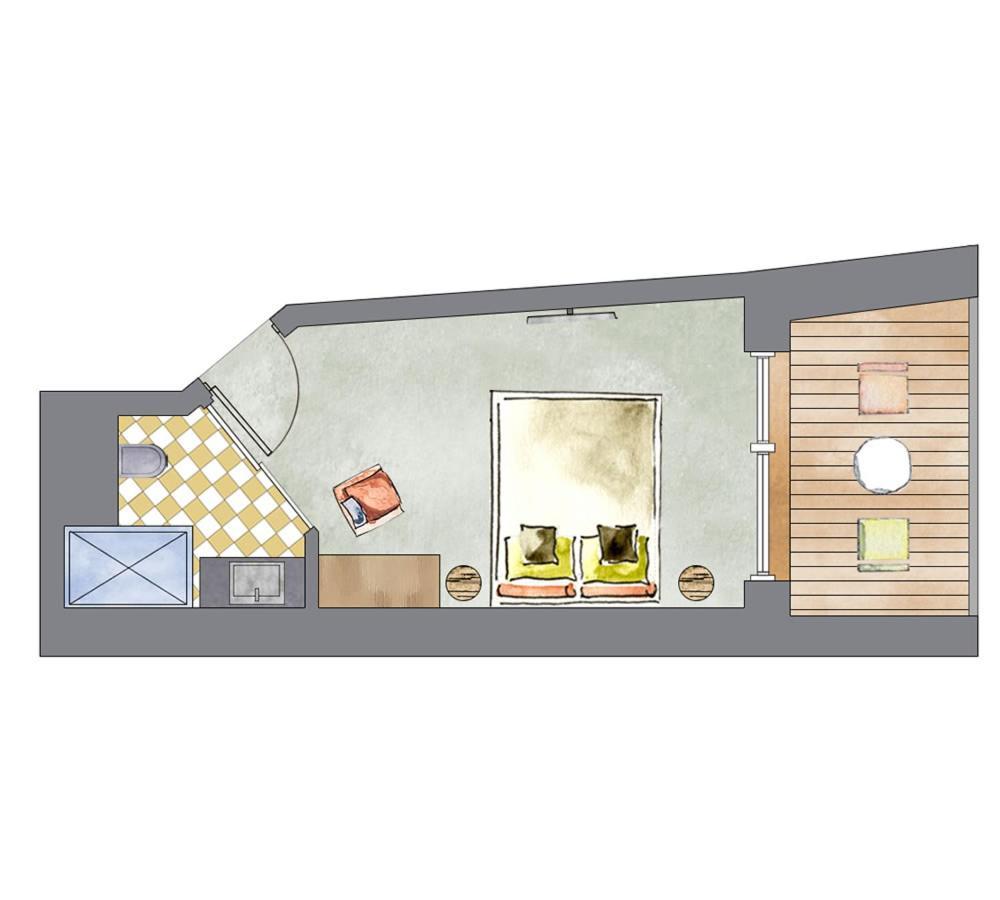 Tweepersoonskamer met Balkon