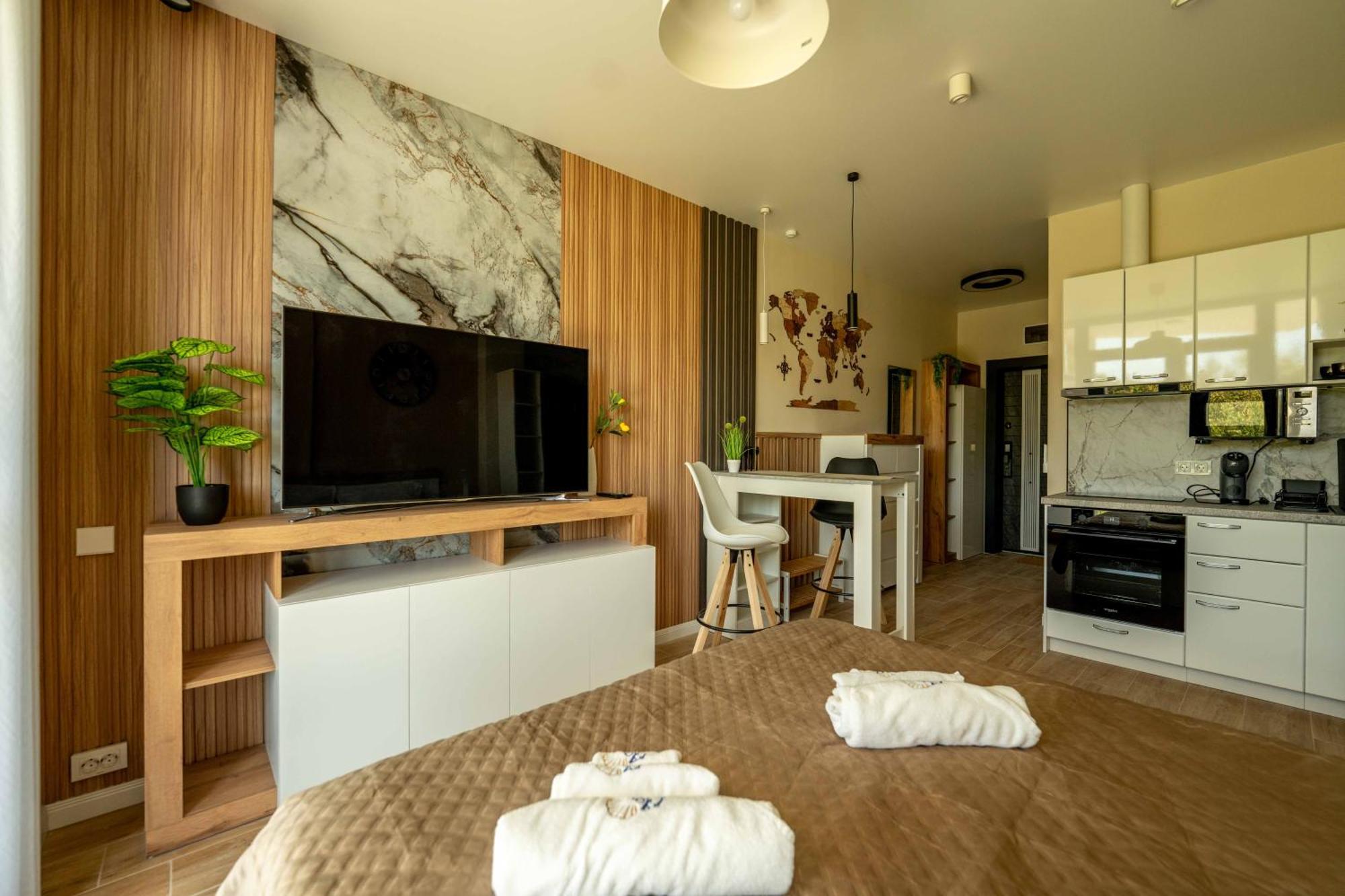 Studio Apartment with Balcony