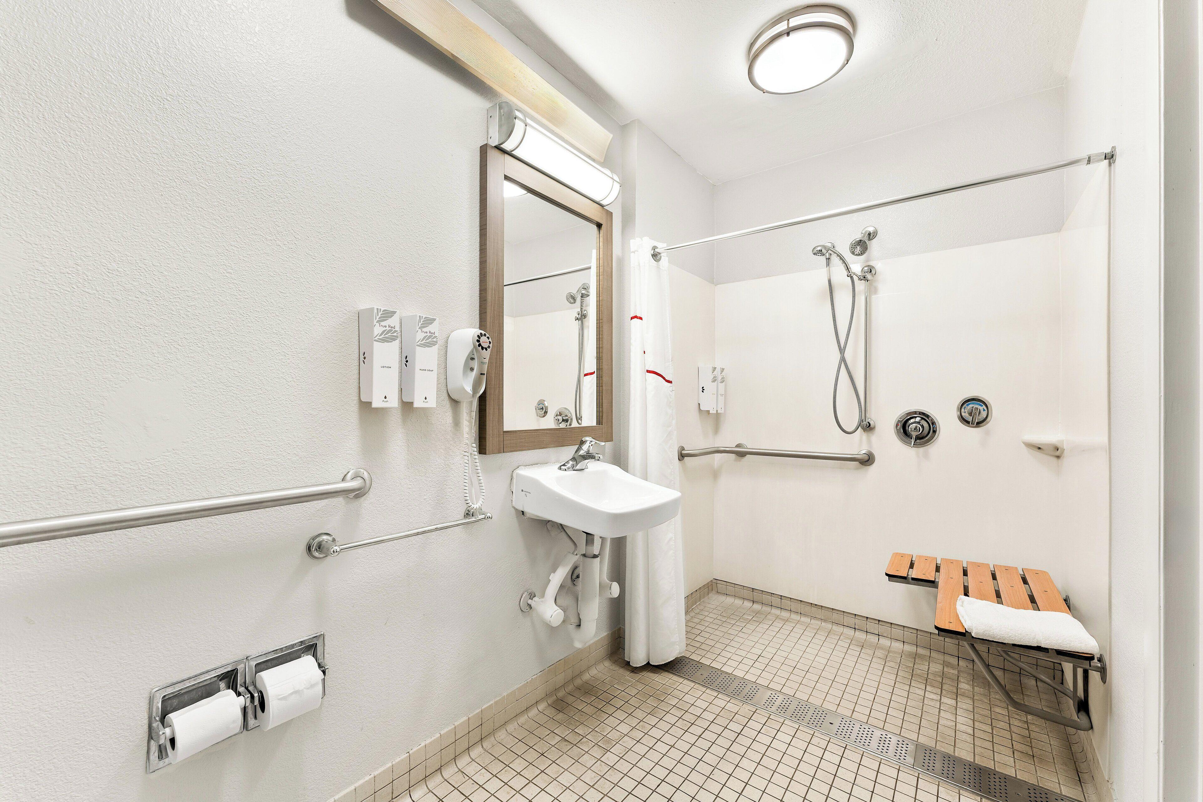 Superior King Room Disability Access Roll Shower Smoke