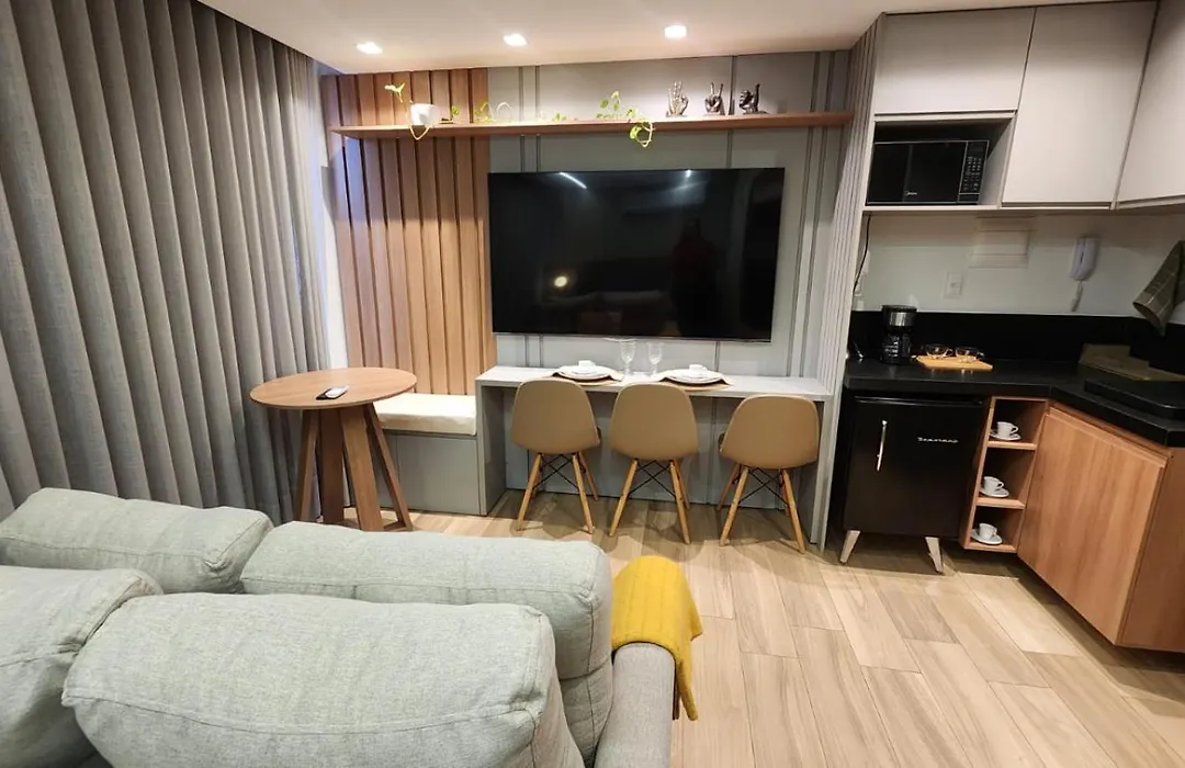 Flat 410 Luxo com Varanda e Vista Mar l Frente Mar Orla de Cabo Branco I Setai Edition-1