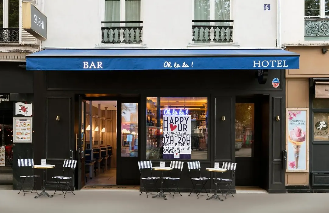 Oh la la ! Hotel Bar Paris Bastille-1