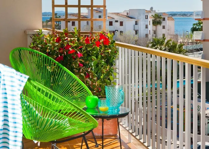 Apartment Corales De Mar In Alcudia With Sea View, By Bebreeze