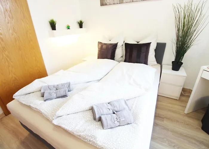Downtown Apartments Ulm - im Herzen von Ulm&komfortable Boxspringbetten