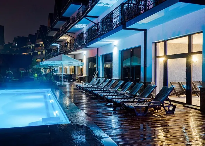 Hotel Paryski Art & Business Zakopane - Basen Jacuzzi Sauna Malpi Gaj