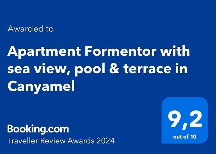 Apartment 4B Formentor Sea View & Pool In Canamel