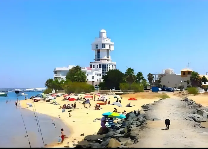 casa del mar,,, gran terraza junto playa cantil