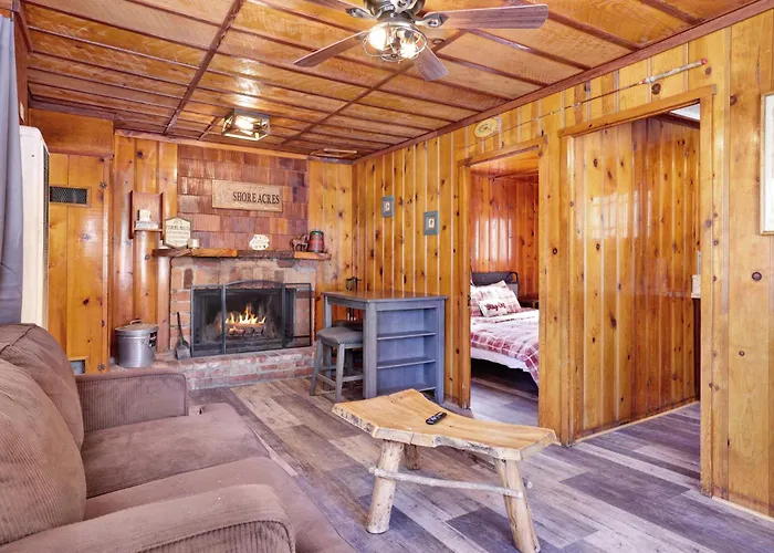Little Pines Couples Lakeside Cabin By Big Bear Vacations