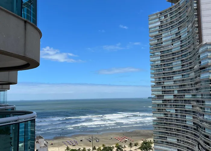Unique Vista Mar Em Santos Ap 2104