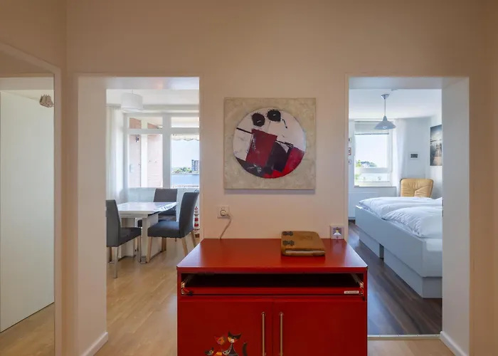Gemütliche Ferienwohnung mit Meerblick direkt am Hafen