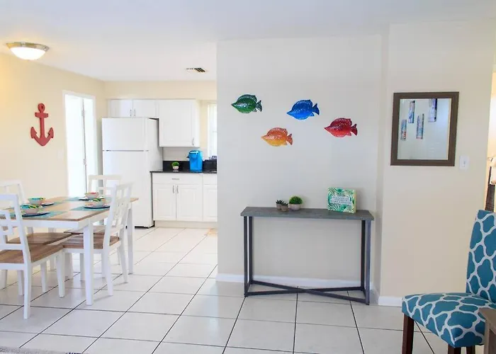 699 Beach Oasis,Walk,Bike To Beach, Fenced Backyard, Large Driveway