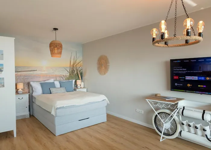 Loft mit Meerblick in Strandnähe