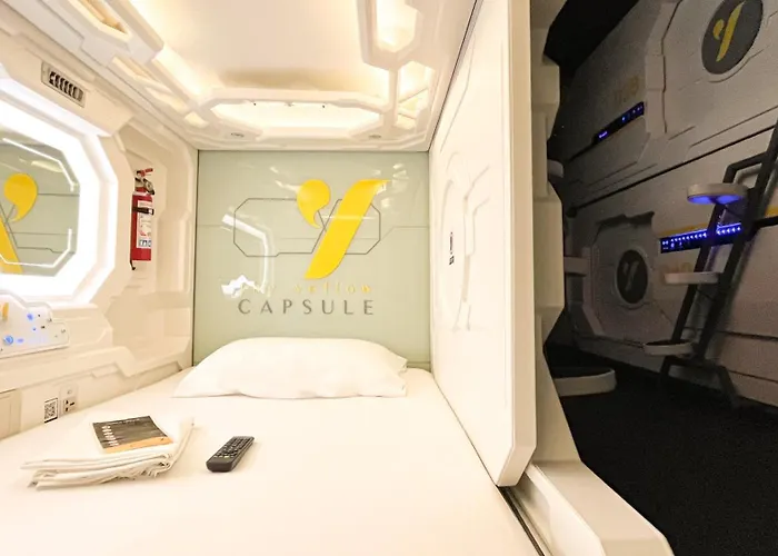 The Yellow Capsule Cancun Close To Airport