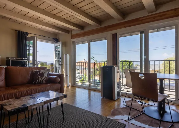 Overlooking Marina Del Rey Sailboats, Is Green Ginger Playa Del Rey On The Bluff,