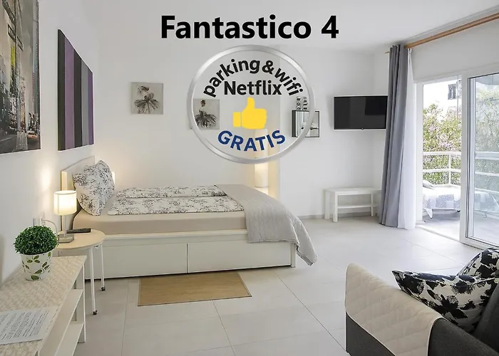 Fantastico Terrasse Balkon Klima Küche Parkplatz BBQ genial für Paare