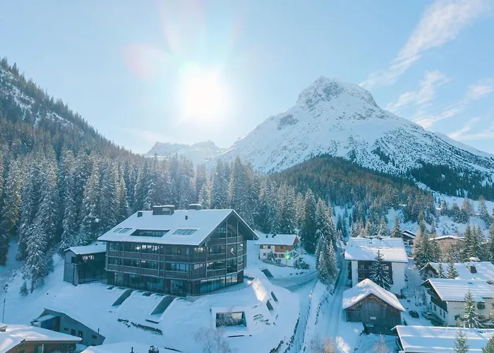 New Hotel Kristberg In Lech With Spa, Outdoor Pool And View