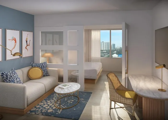 The Sunny Hotel- North Miami Beach- Near Fifa