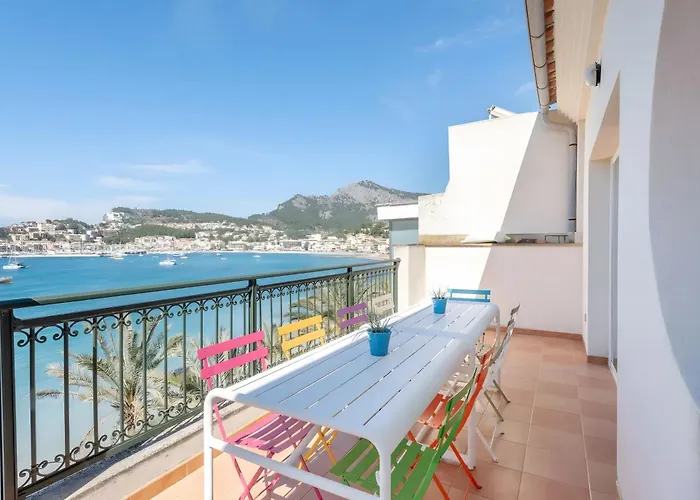 Beachfront Apartment Port De Soller