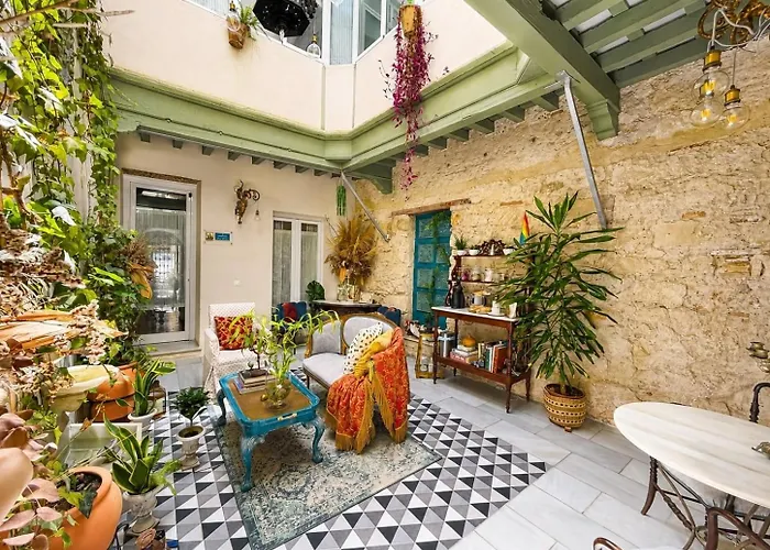 Casa Portus Gaditanus S XVIII Patio Andaluz