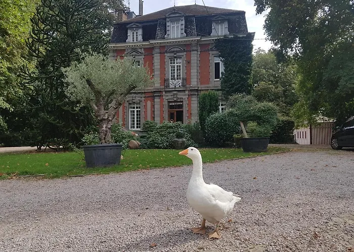 Château Lambert Hotel-Resto-Parking-Shuttle, a 1 ha green Oasis at 8 min from CRL Airport without any noise Charleroi