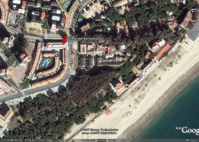 Estudio Con Piscina Y Garaje A 100 Mtr De La Playa
